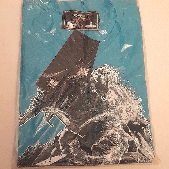 🇨🇦 Nwt DOM REBEL WASTED T-Shirt Mens Small - Picture 3 of 5